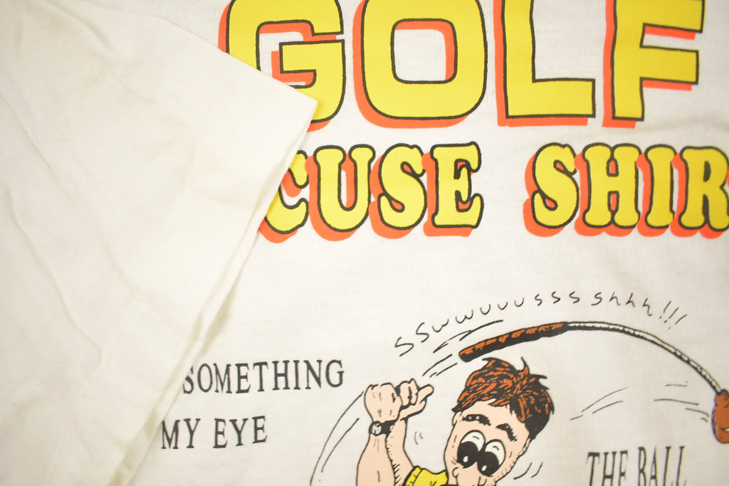 Vintage 1990s Golf Excuse Graphic T-Shirt