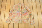 Vintage 1990s Orvis Tapestry Abstract Pattern Women's Small