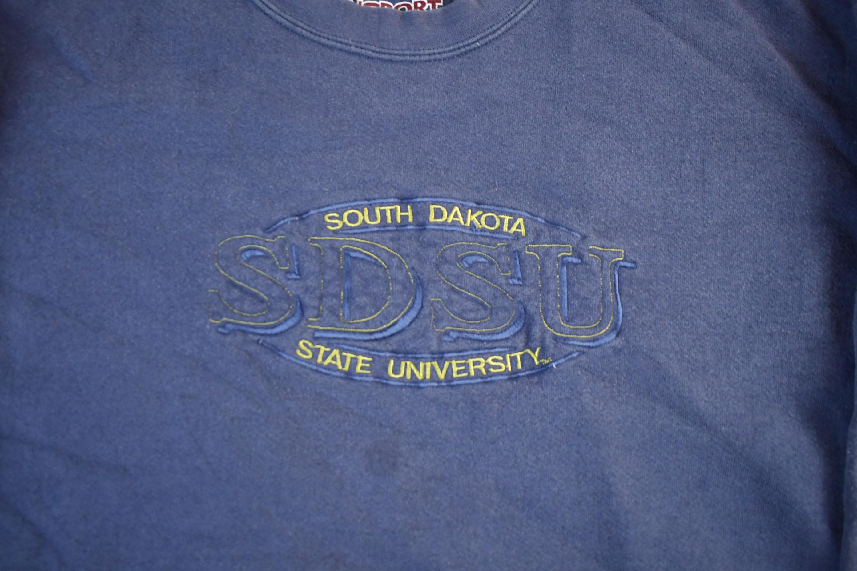 Vintage 1990s South Dakota State University Crewneck Sweatshirt Men's XL
