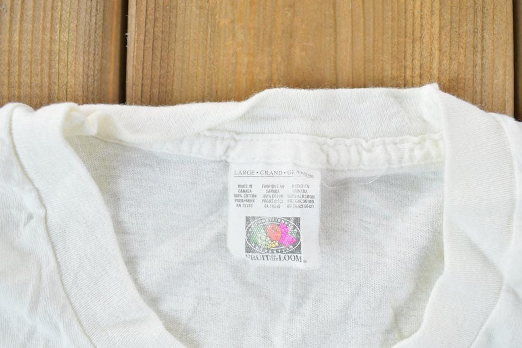 Vintage 1990s FOTL Blank White T-Shirt