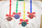 Vintage 1990s Cute Ornaments Boundary Waters Crewneck Sweater