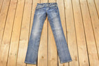 Vintage Deadstock Y2K Miss Me Bedazzled Low Rise Jeans Women's Size 26x31