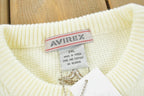 Vintage 1990s Deadstock Avirex Tuskegee Airmen Knit Pullover Sweater Mens XL / 90s NYC Sweatshirt / NWT / Y2K