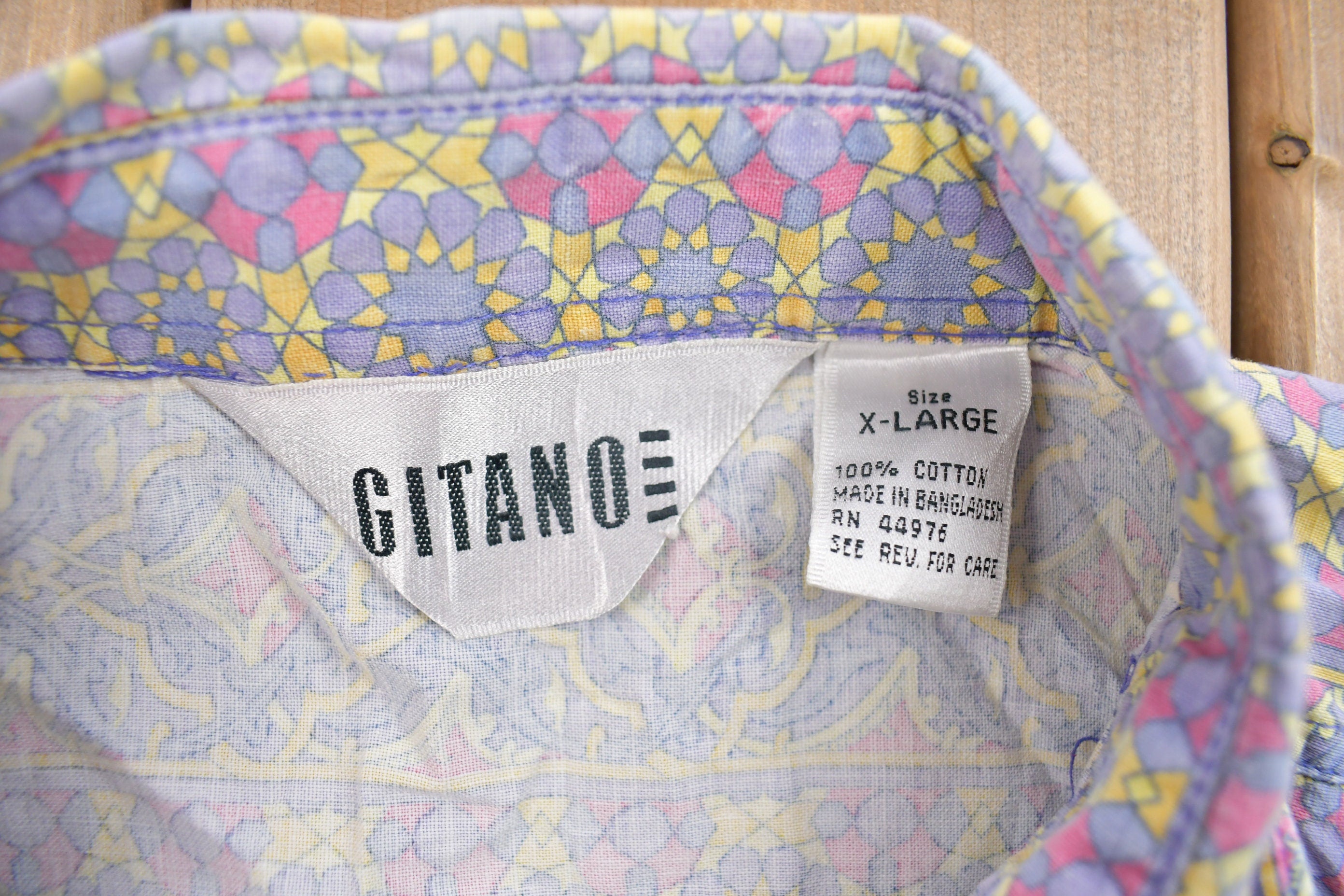 Vintage 1990s Gitano Button Up Shirt