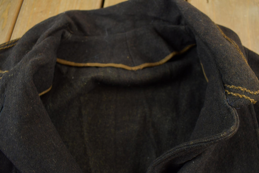 Vintage 1990s Wool Overcoat Jacket