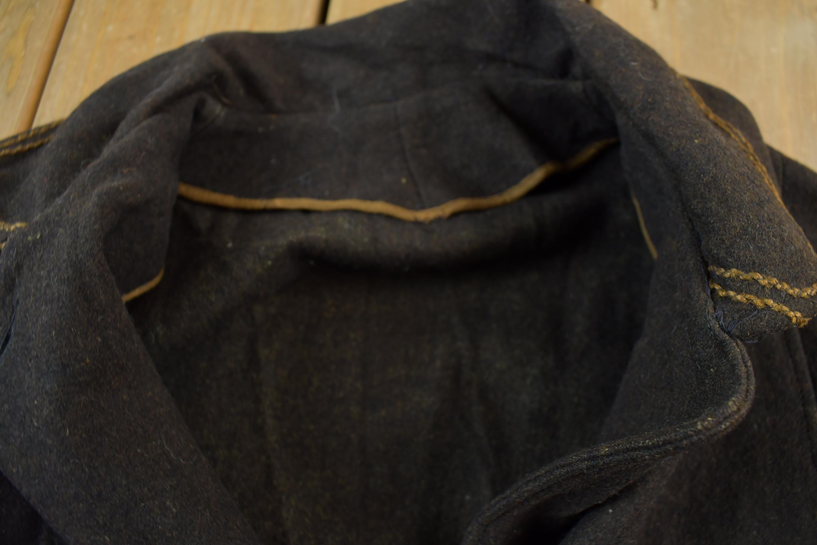 Vintage 1990s Wool Overcoat Jacket