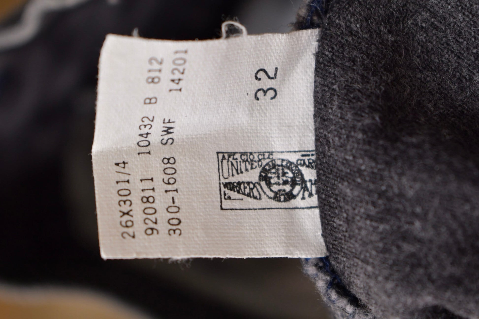 Vintage 1980s LEE Black Jeans Size 25 x 28