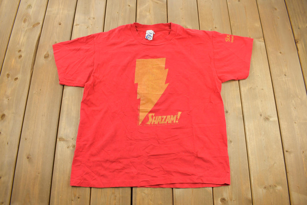 Vintage 1997 Shazam The Flash DC Comics Single Stitch T-Shirt