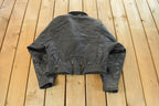 Vintage 1980s Forenza Leather Motorcycle Jacket Women's S