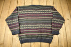 Vintage 1990s Northeast Outfitters Knitted Crewneck Sweater