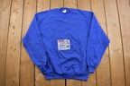 Vintage 1990's Jerzees Deadstock Blank Crewneck Sweatshirt