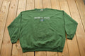 Vintage 1990s University Of Michigan State Collegiate Crewneck  Embroidered NCAA Sweatshirt  Sportswear  Americana  90s crewneck