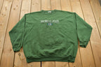 Vintage 1990s University Of Michigan State Collegiate Crewneck  Embroidered NCAA Sweatshirt  Sportswear  Americana  90s crewneck