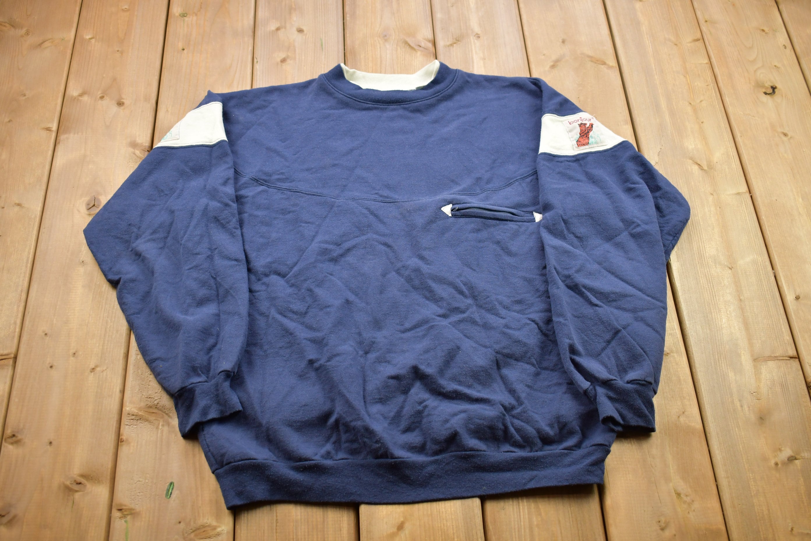 Vintage 1990s French Crewneck Sweatshirt