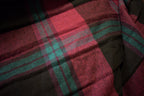 Vintage 1970s Pink Plaid Skirt Size 30x26