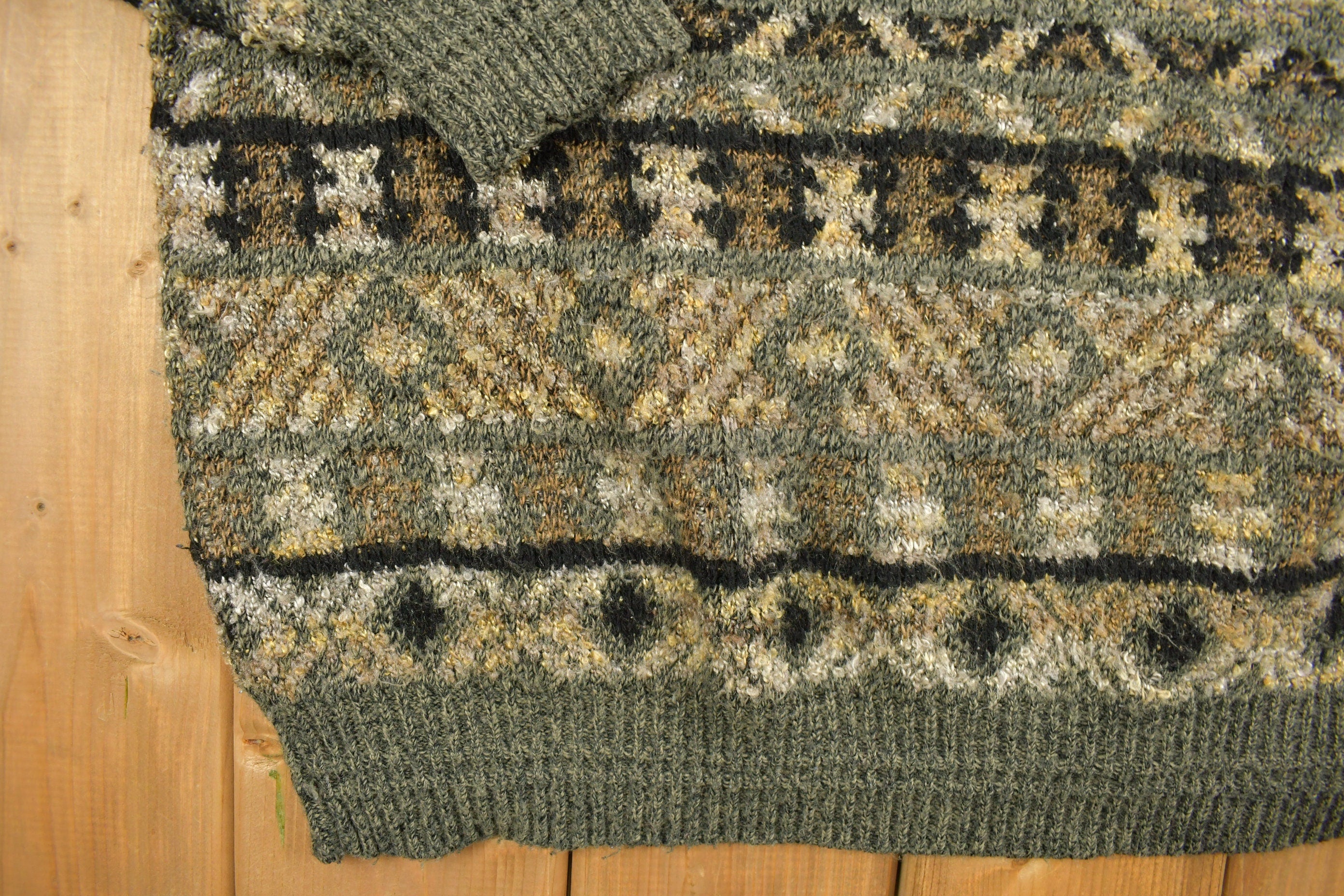 Vintage 1990s Jantzen Knitted Crewneck Sweater