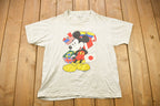 Vintage 1990s Mickey Mouse Wisconsin Souvenir T Shirt