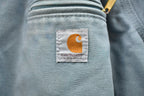 Vintage 1990s Carhartt Women's Sherpa Lined Sandstone Sierra Jacket Workwear