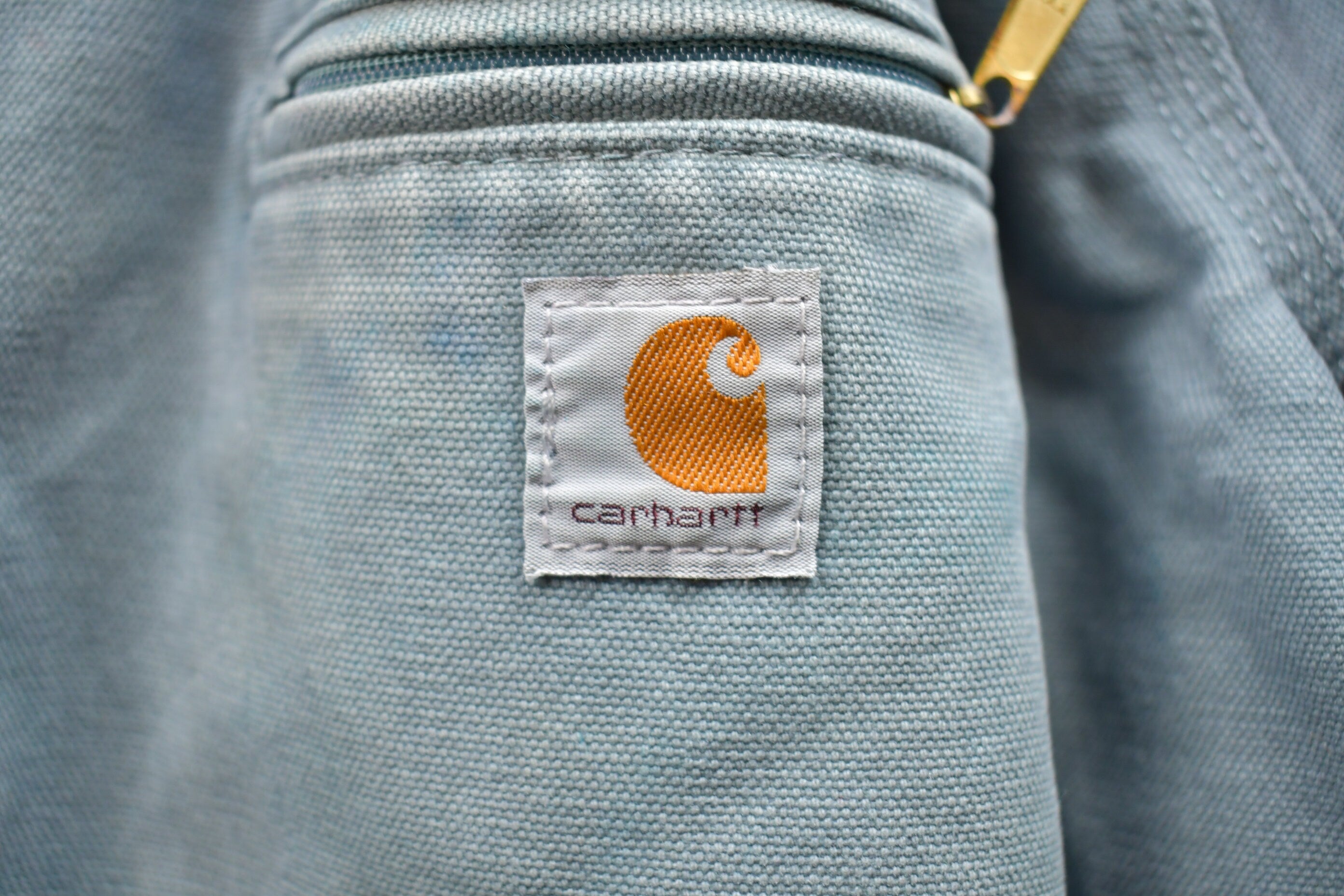 Vintage 1990s Carhartt Women's Sherpa Lined Sandstone Sierra Jacket Workwear
