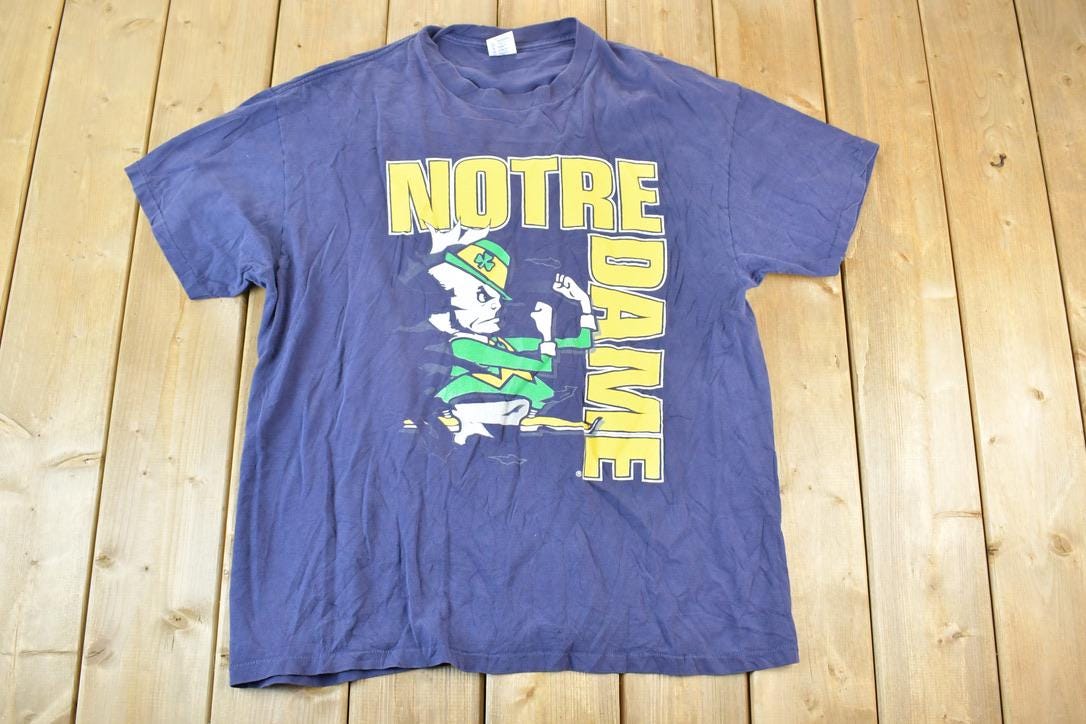 Vintage 1990s Notre Dame Fighting Irish FAB University Collegiate T-Shirt