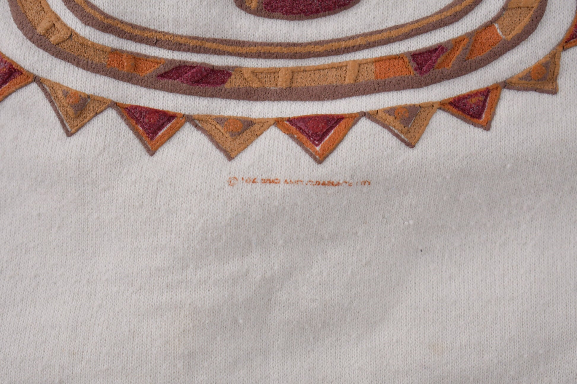 Vintage 1990s Arizona Golf Theme Crewneck Sweatshirt Made In USA Size M