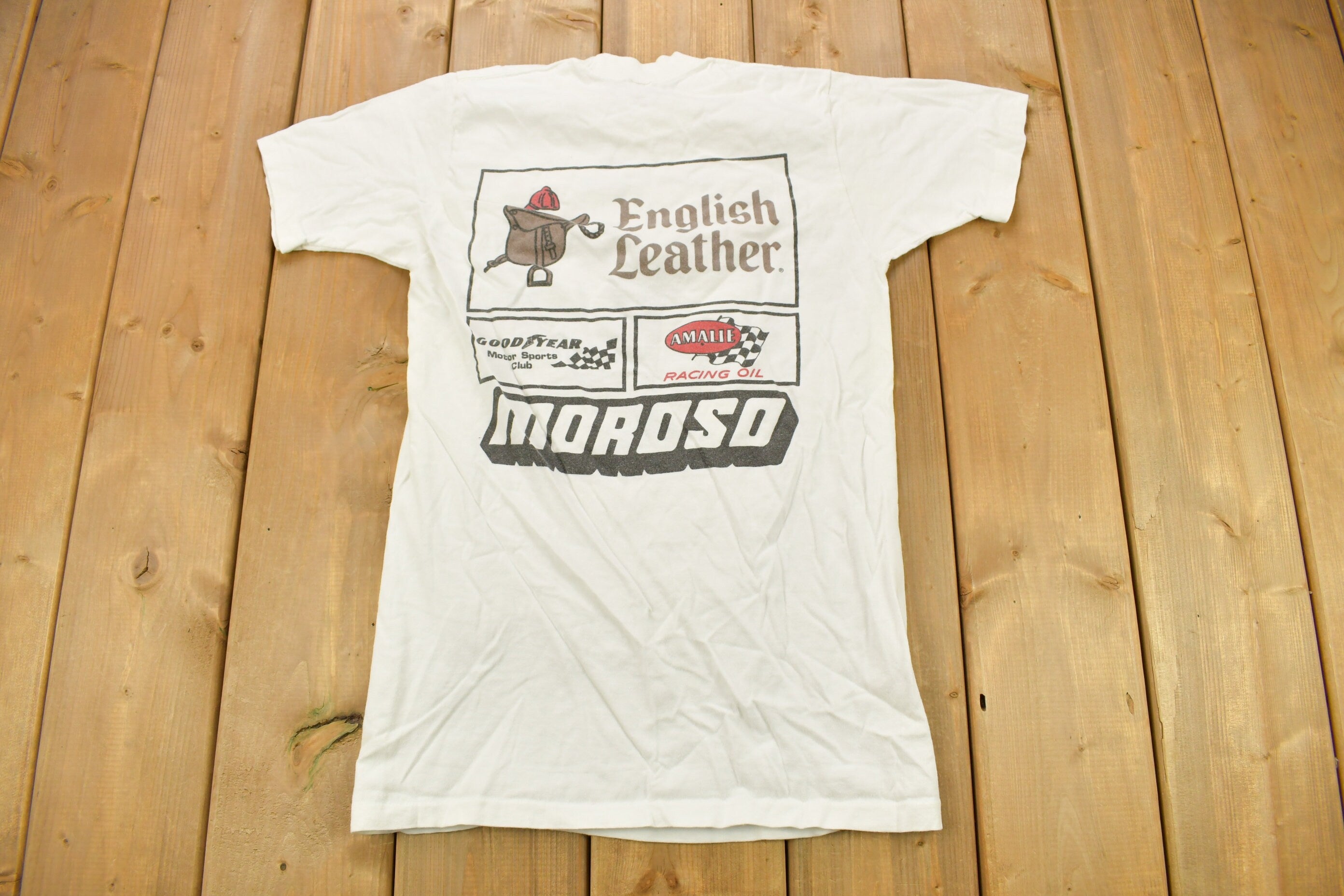 Vintage 1970s Blue Max Dallas Texas Racing T-Shirt