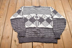 Vintage 1990s Knitted Crewneck Sweater