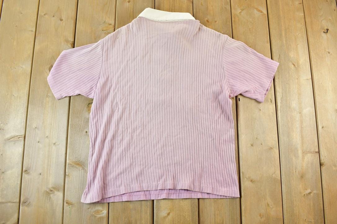 Vintage 1960s Zippered Polo Shirt