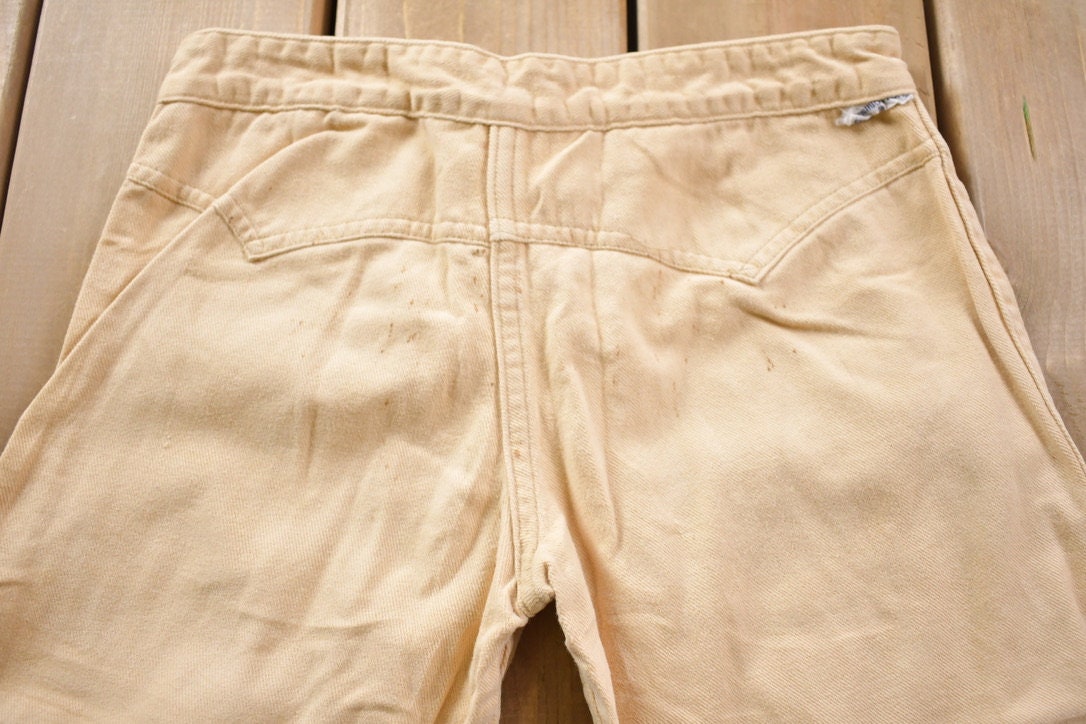 Vintage 1970s Plushbottoms Bell Bottom Jeans Size 27 x 27.5