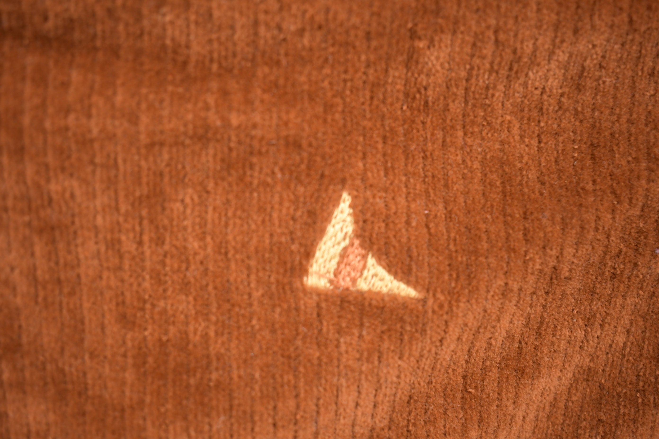 Vintage 1980s Ketch Velour V Neck Sweater