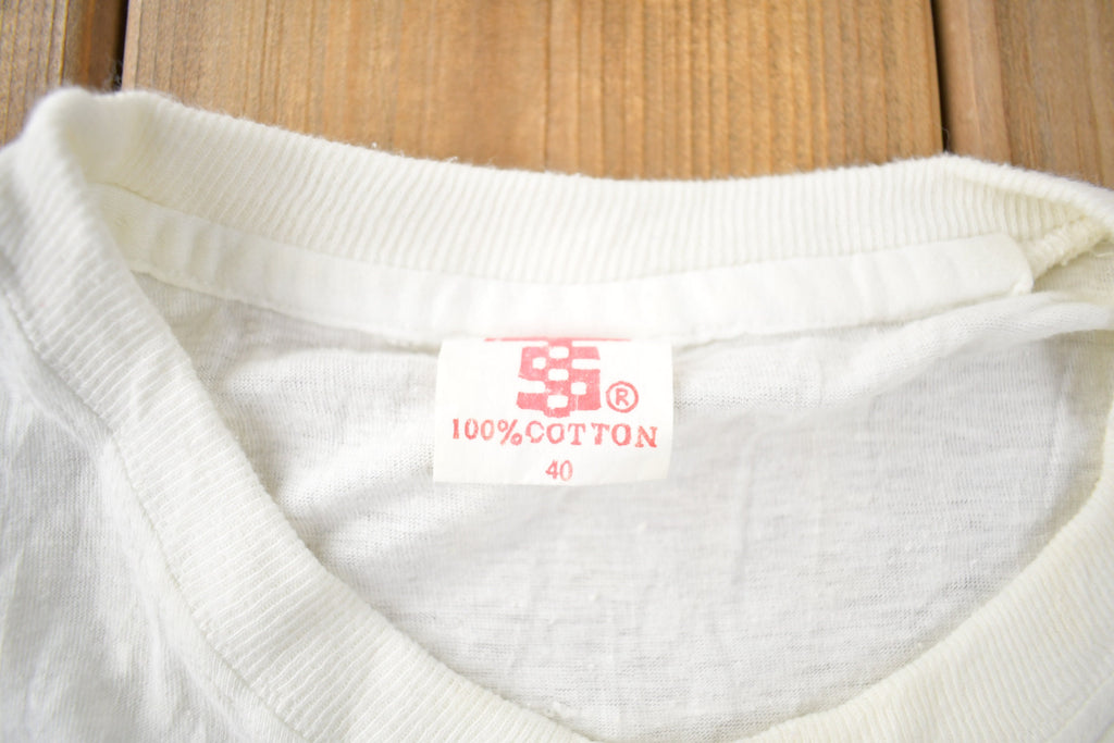 Vintage 1980s Singapore Souvenir Travel T Shirt