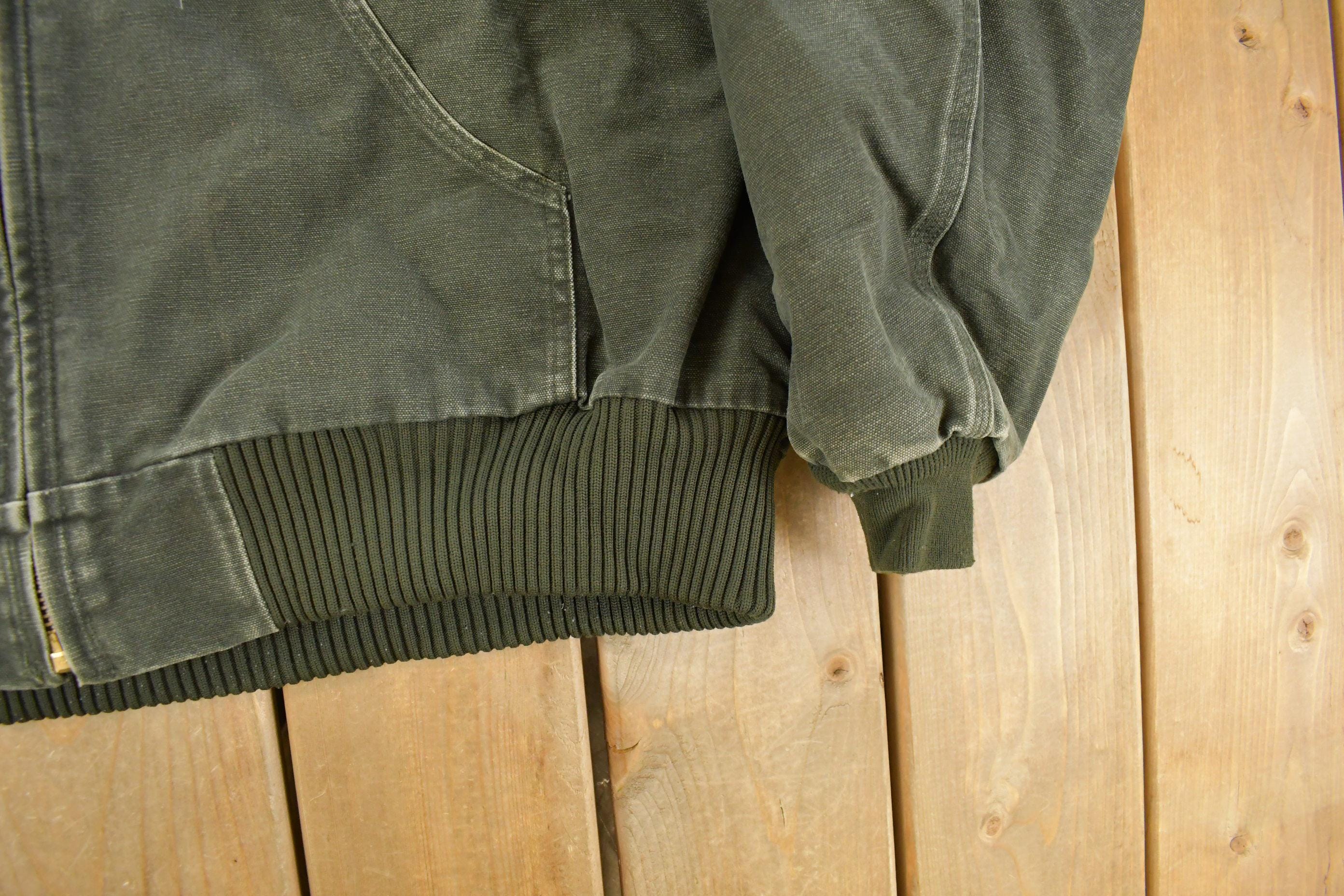 Vintage 1990s Carhartt Hooded Jacket Men's 2XL
