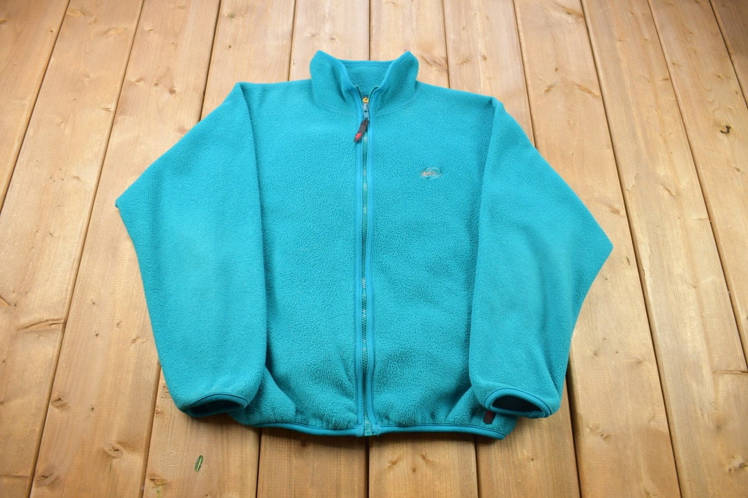Vintage 1990s REI Full Zip Fleece Sweatshirt