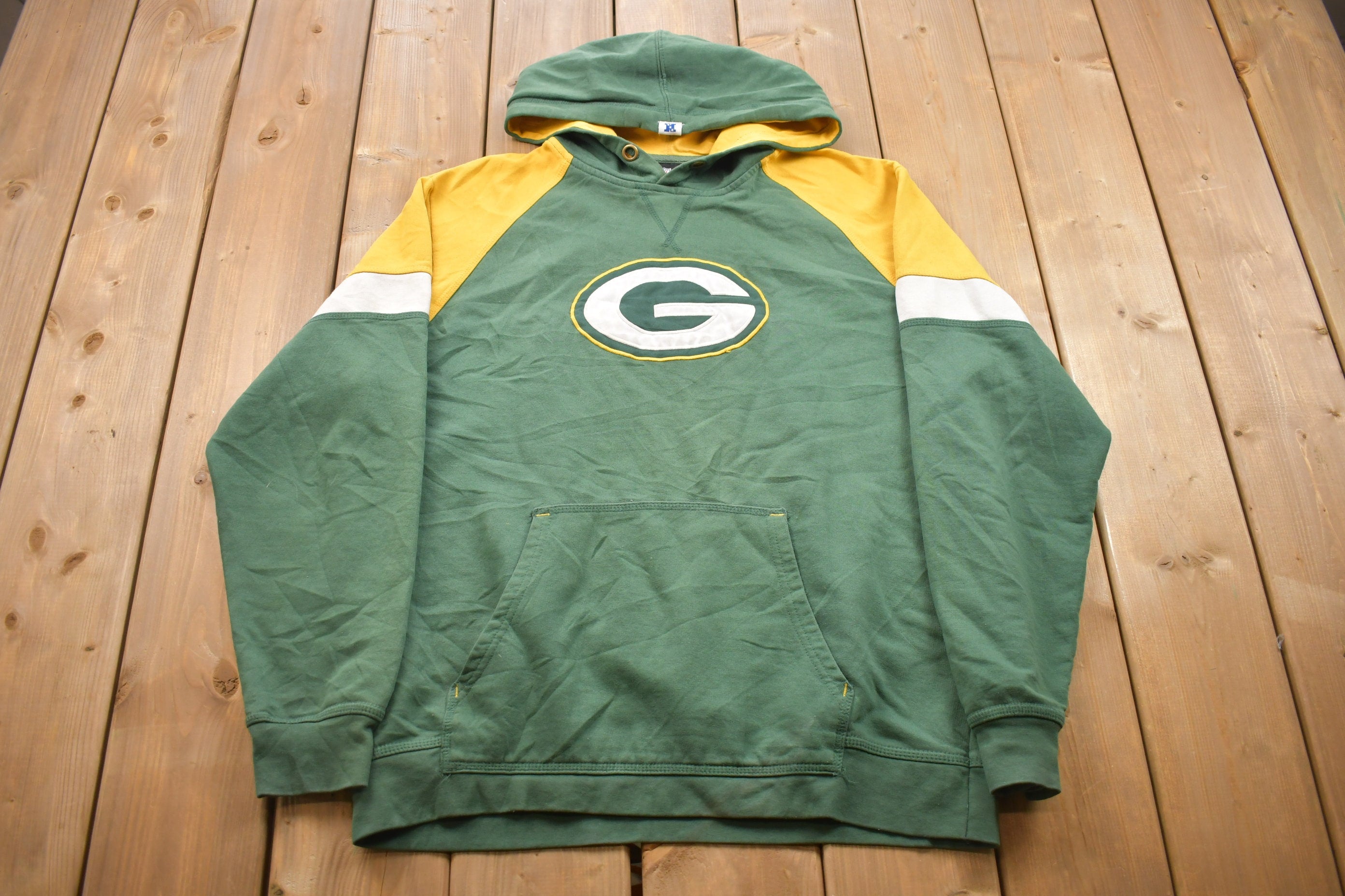 Vintage 1990s NFL Green Bay Packers Hoodie Sweatshirt