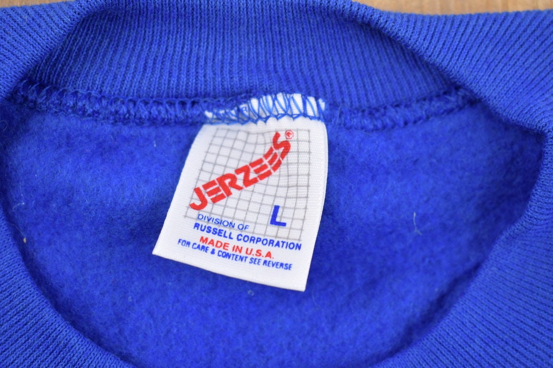 Vintage 1990's Jerzees Deadstock Blank Crewneck Sweatshirt