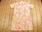 Vintage 1980s Floral All Over Pattern Dress
