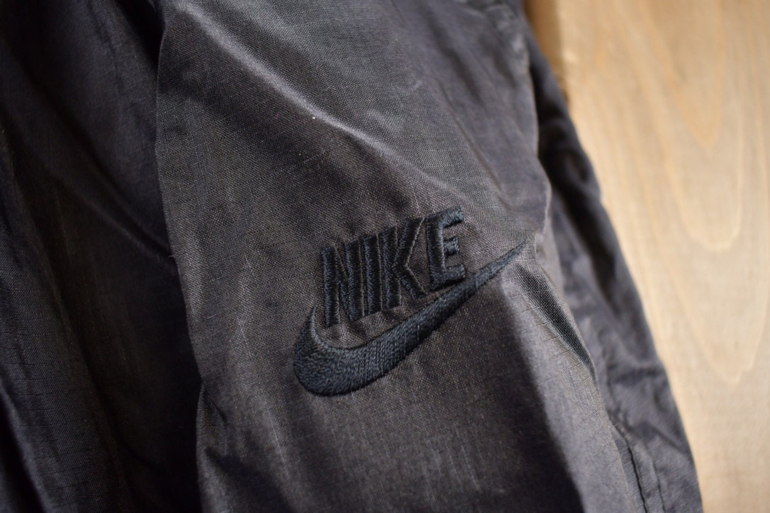 Vintage 1990s Nike Black Splash Pants Size XL