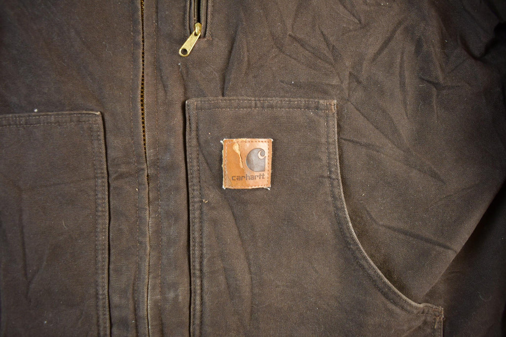 Vintage 2000s Carhartt Sherpa Lined Jacket Mens XL