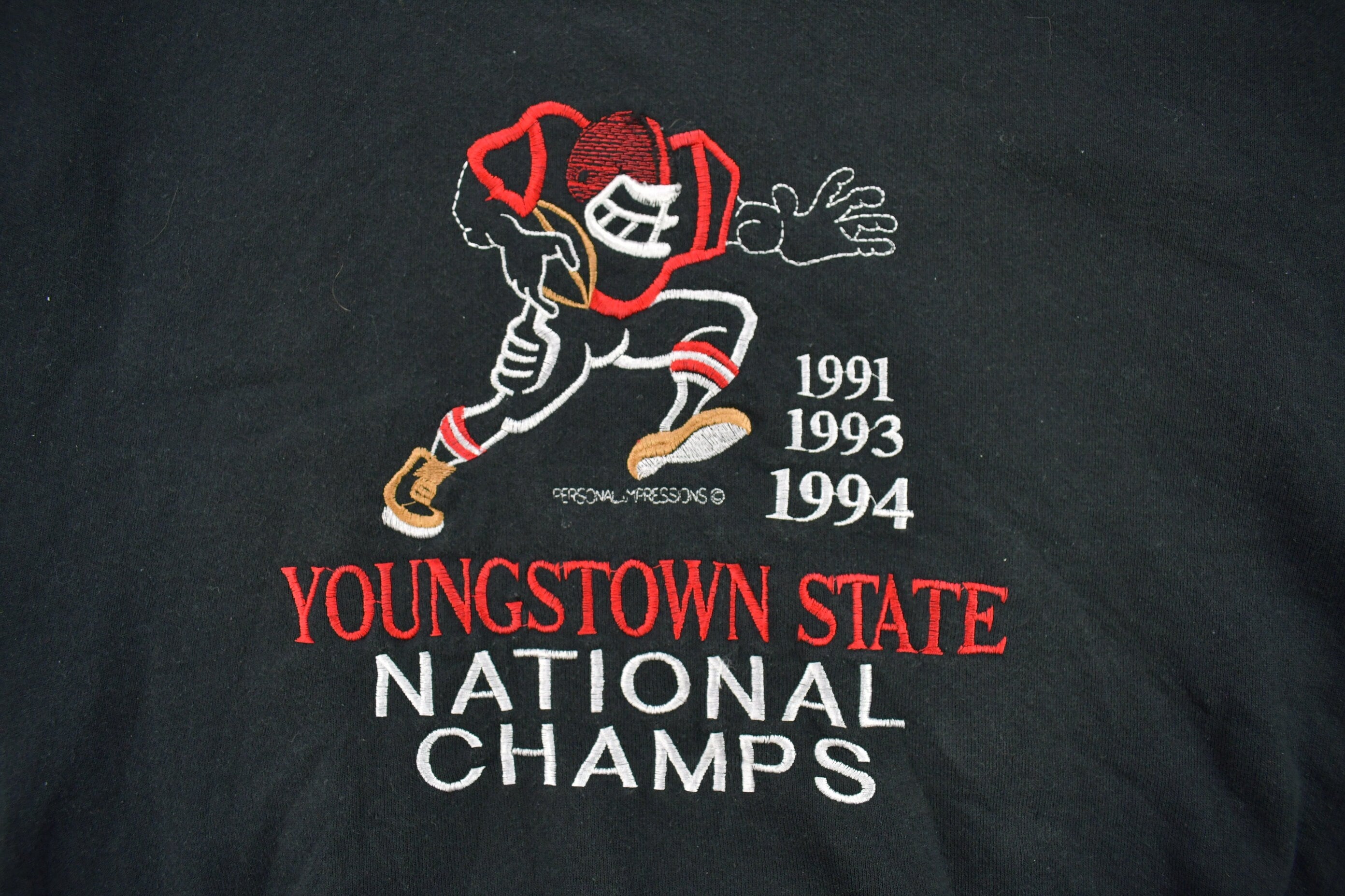Vintage 1994 Youngstown State University Collegiate Crewneck