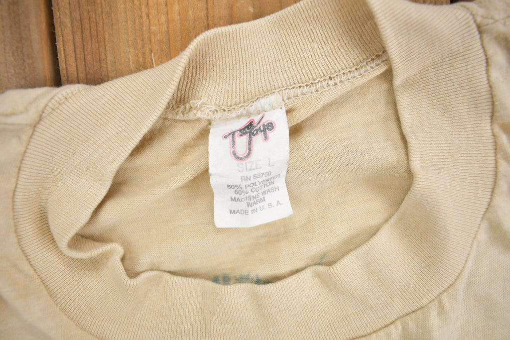 Vintage 1980s Fischers Cove Virgin Gorda BVI Souvenir T Shirt