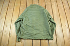 Vintage 1976 Army OG-107 Military Sateen Shirt Men's Large