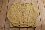 Vintage 1990s Knitted Cardigan Sweater