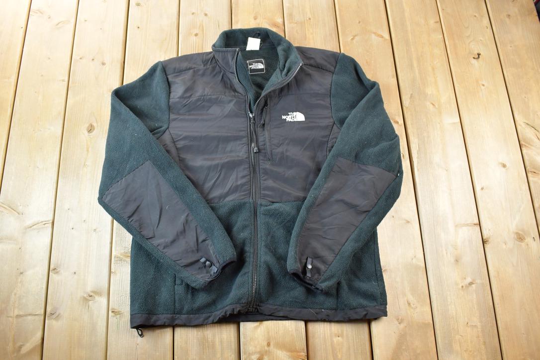Vintage 1990s The North Face Fleece Sweater  Outdoorsman  90s Sweater  Streetwear  Hiking  Fleece Zip up