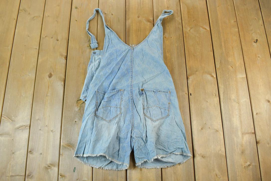 Vintage Y2K DD Overall Mini Dress