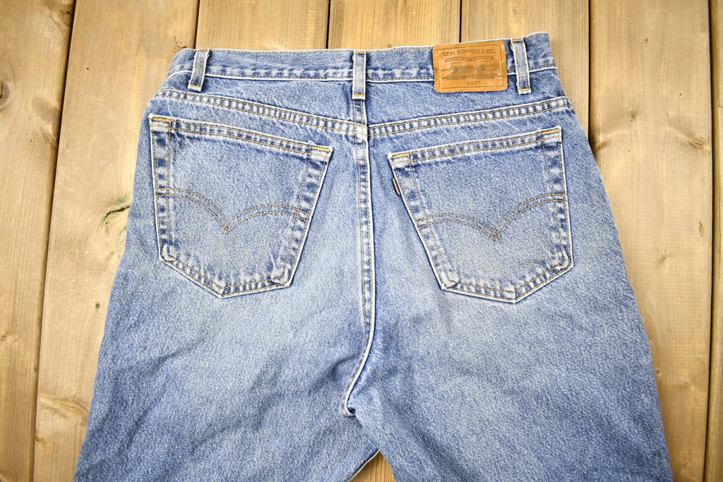 Vintage 1990s Levi's 540 Brown Tab Jeans Size 31 x 30
