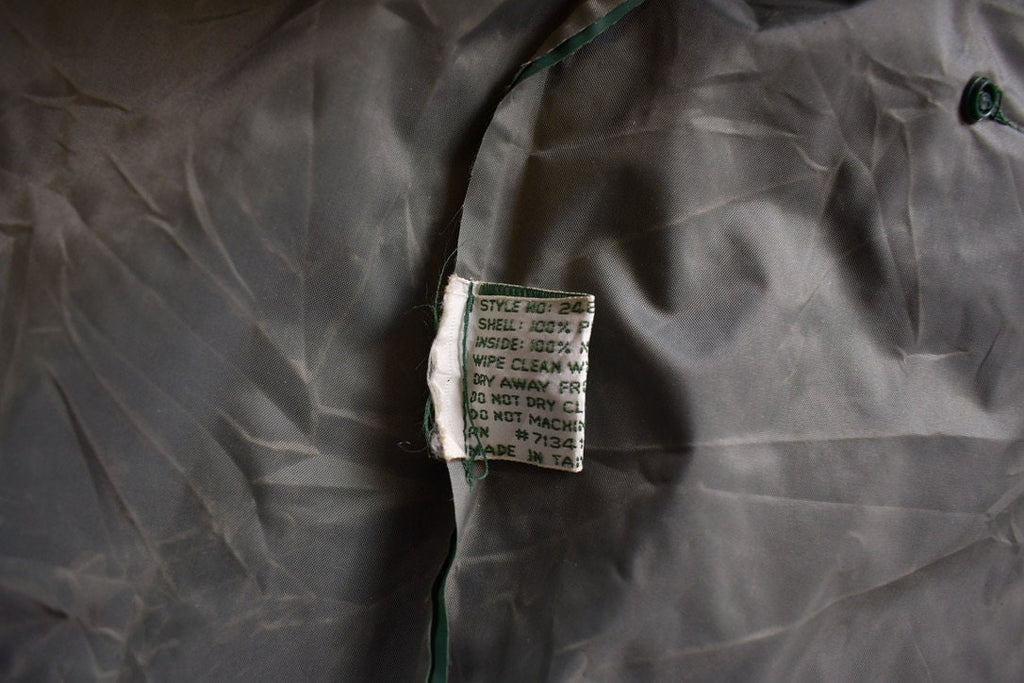 Vintage 1970s LL Bean Hooded Raincoat