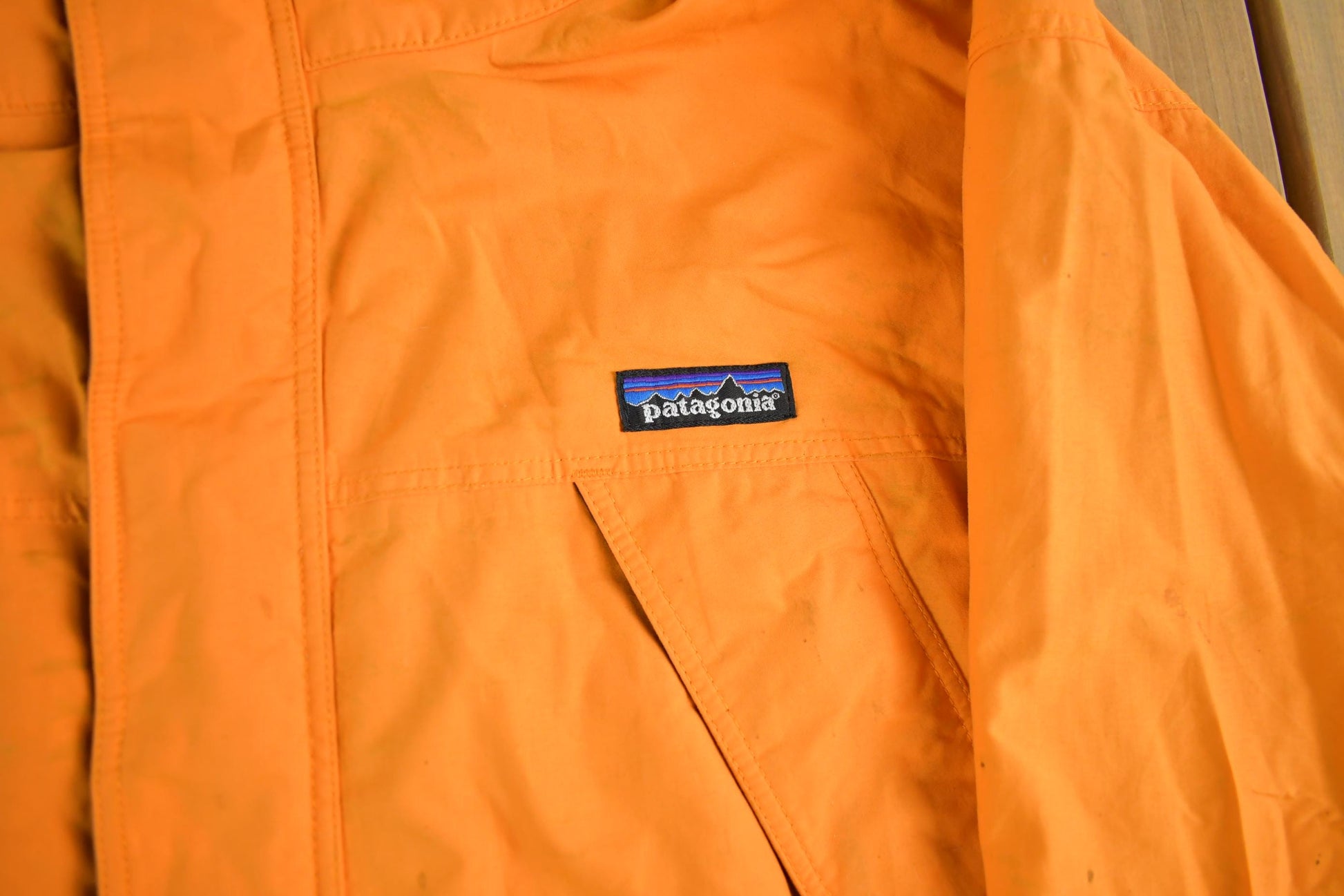 Vintage 1990s Patagonia Full Zip Rain Jacket Men's XL