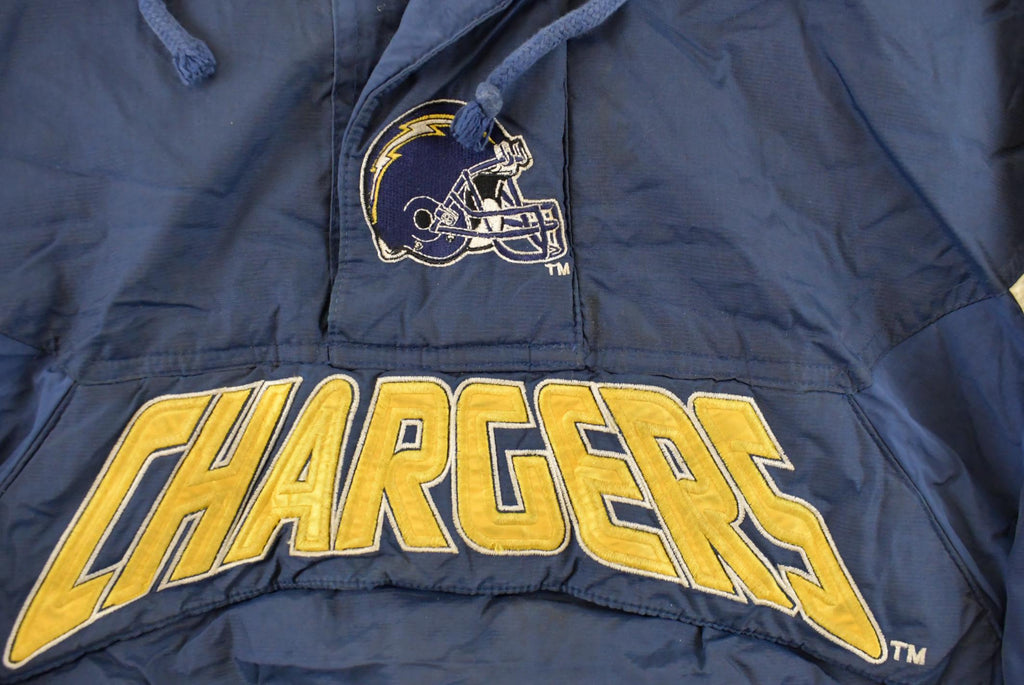 Vintage 1990s San Diego Chargers NFL Pro Line Starter Anorak Jacket Men's M