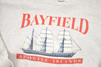 Vintage 1990s Bayfield Tall Ships Apostle Island Crewneck Sweatshirt Men's L
