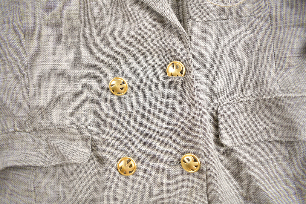 Vintage 1990s Nina Ricci Blazer Jacket & Skirt Set Size 46